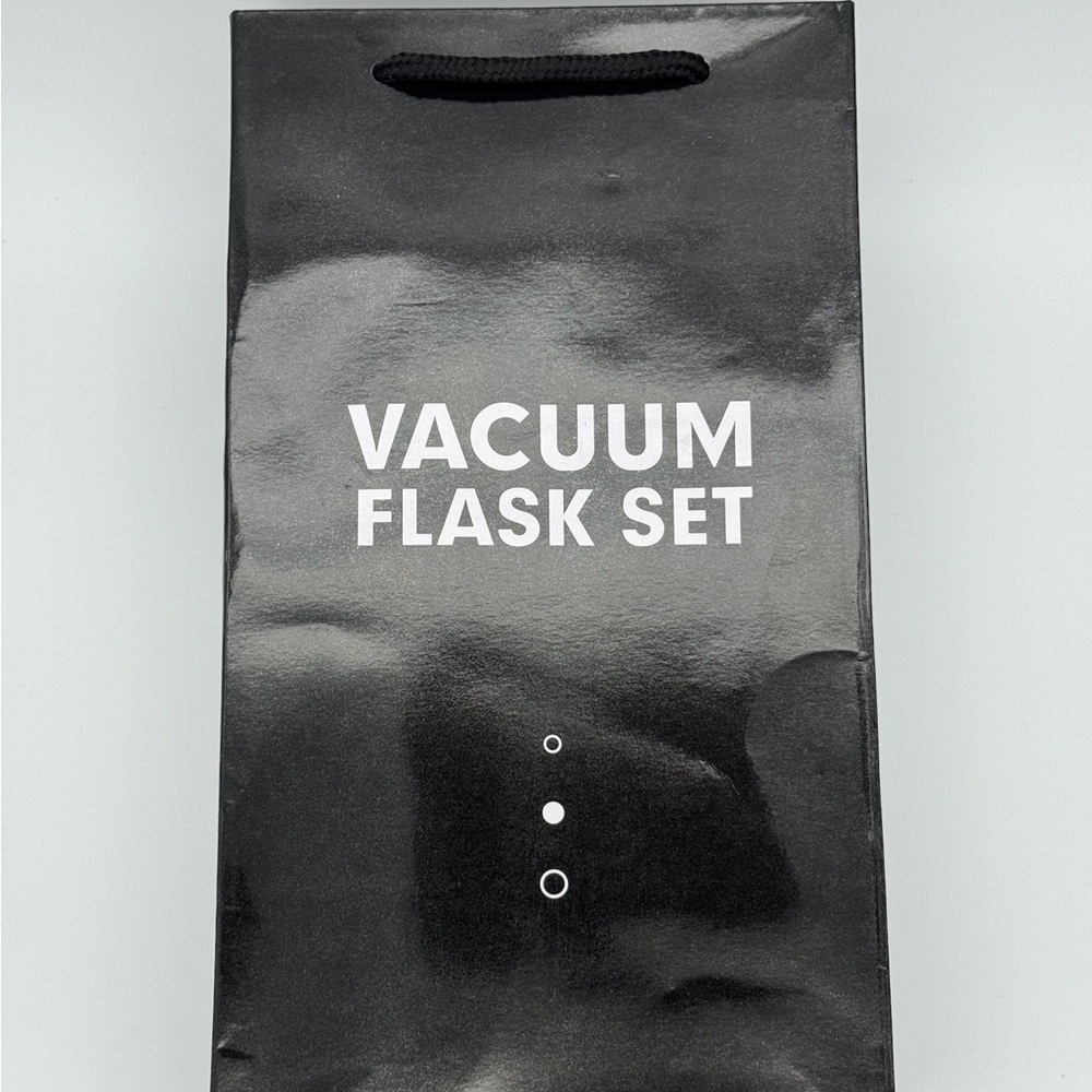 Pink Stainless Steel Vacuum Bottle Set with Cups 500 ml - Picture 2 of 2